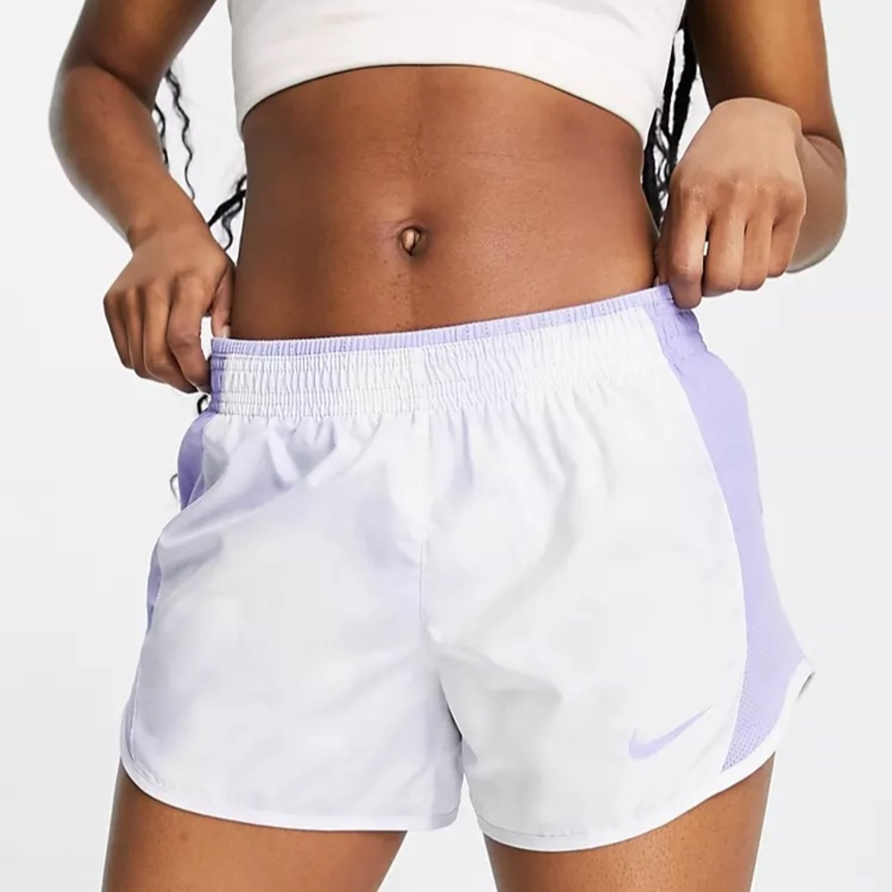 Nike Icon Clash Lilac Tie Dye Running Shorts